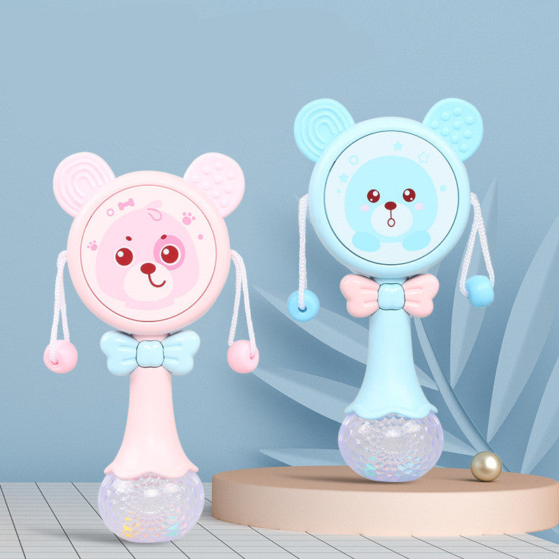 Baby Music Teether Rattle Animals Cartoon Toys - Baby Bloom