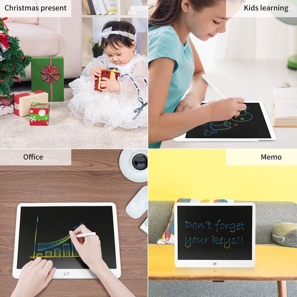 LCD Writing Tablet 15" Kids Drawing Board